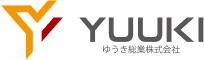 ゆうき総業株式会社 様 ロゴ